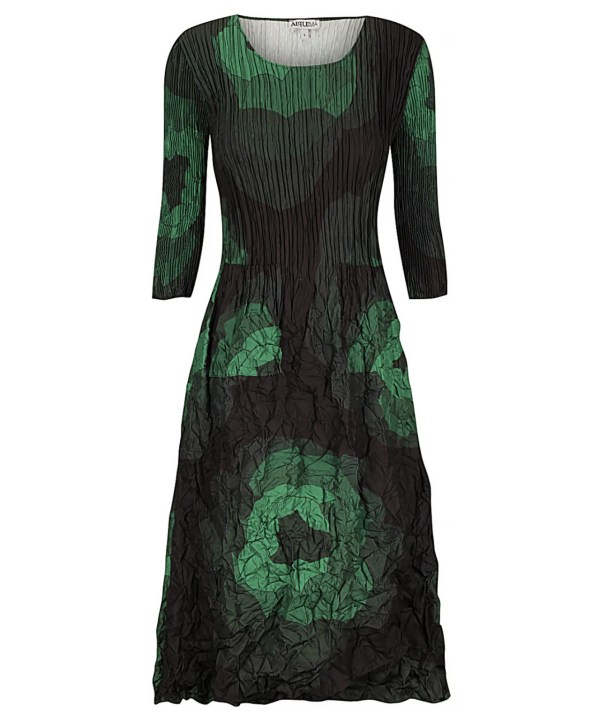 Forest Rose Smash Pocket Dress